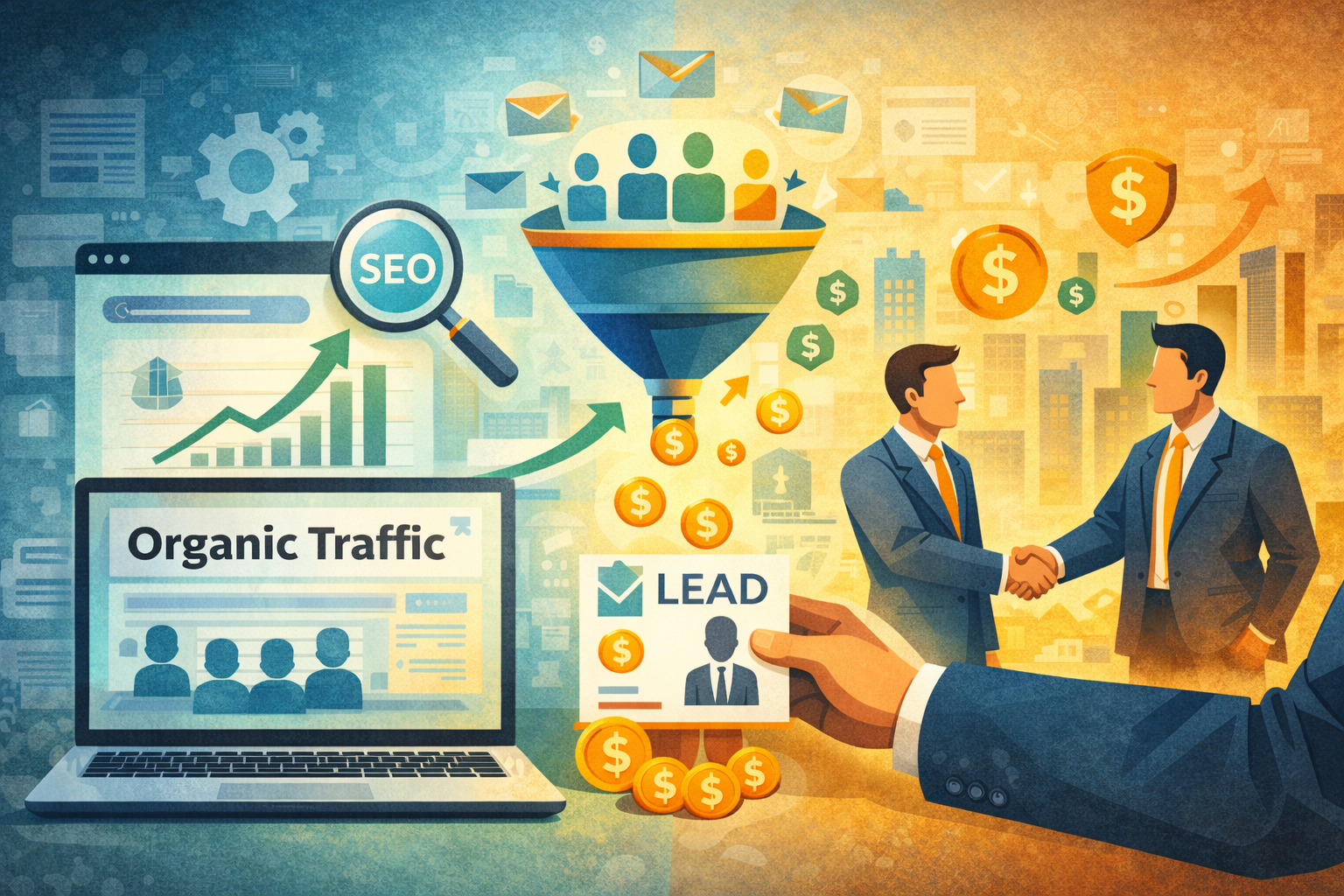 How to Turn Organic Traffic into Sales-Ready Leads